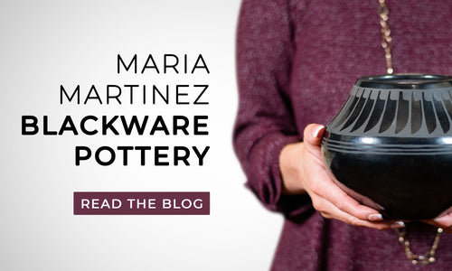 Maria Martinez Historic Blackware Pottery