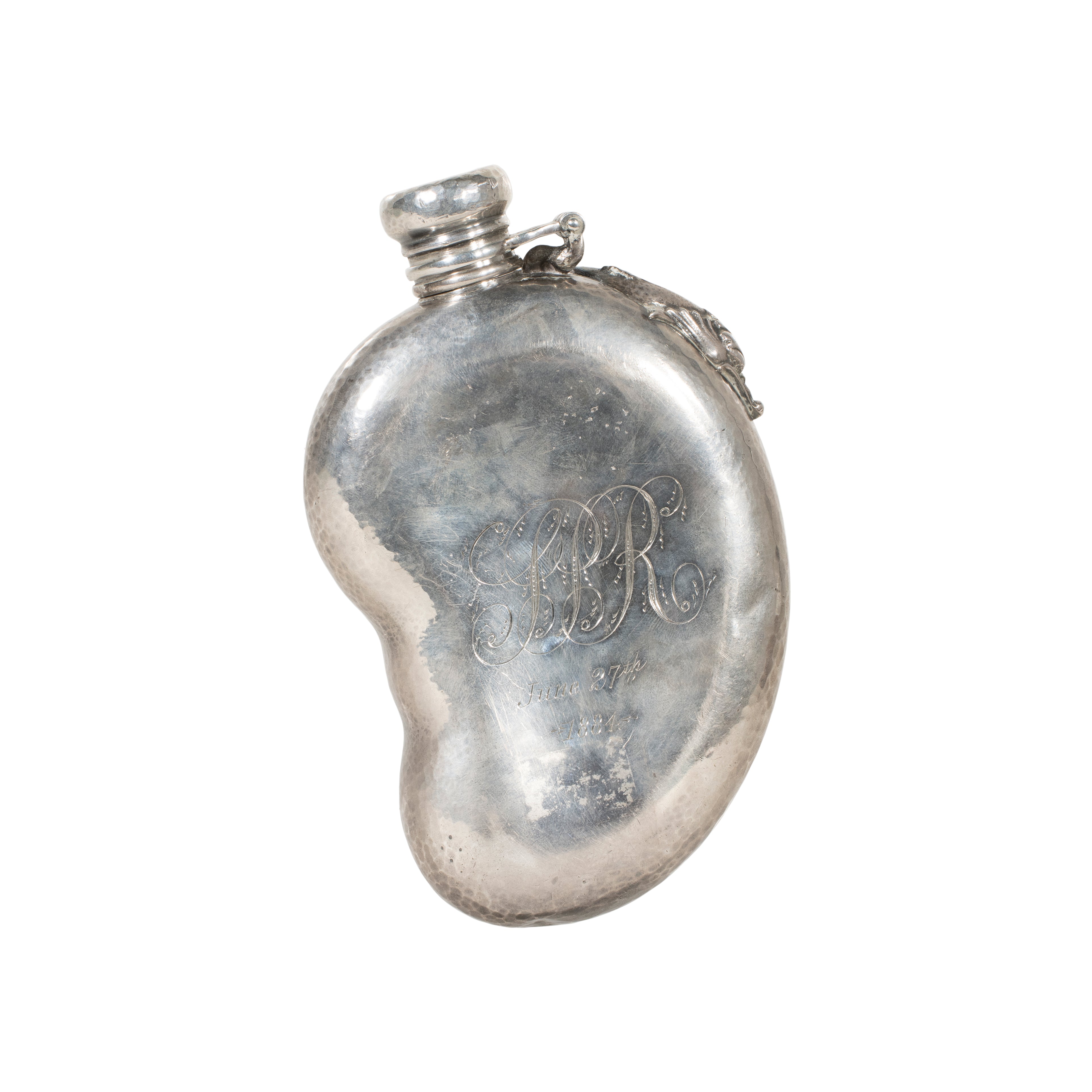 Whiting Sterling Silver Flask