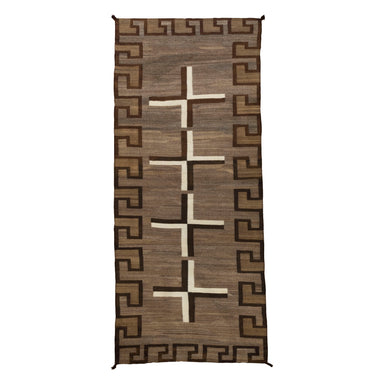 Navajo Crystal Runner, Native, Weaving, Floor Rug