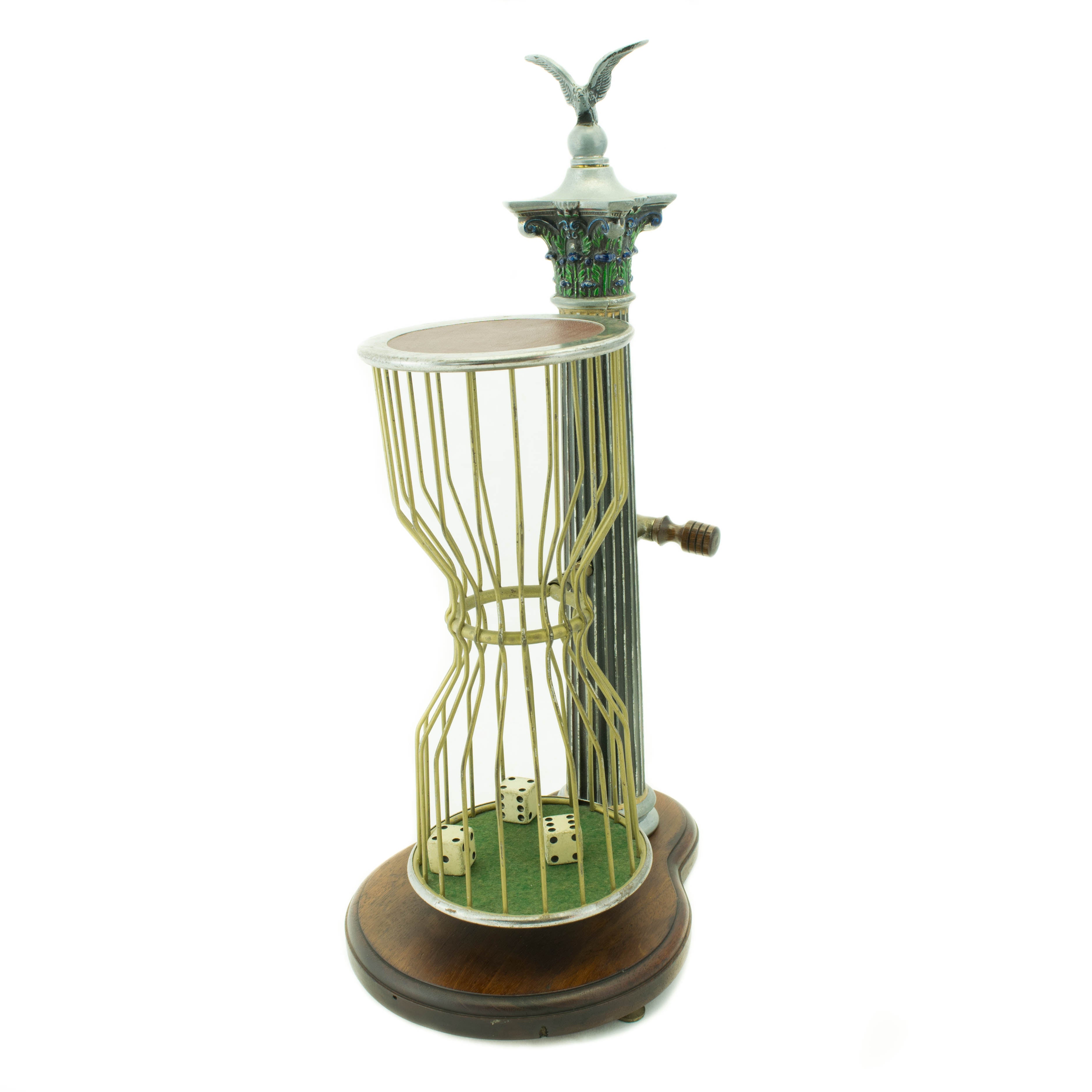 Decorative Chuck-A-Luck Dice Cage