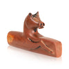 Sioux Horse Pipe, Native, Pipe, Catlinite