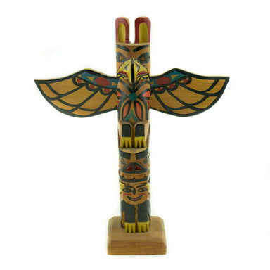 Mowachaht/Nuu-chah-nulth Totem, Native, Carving, Totem Pole