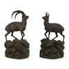 Ibex Pair, Furnishings, Black Forest, Figure