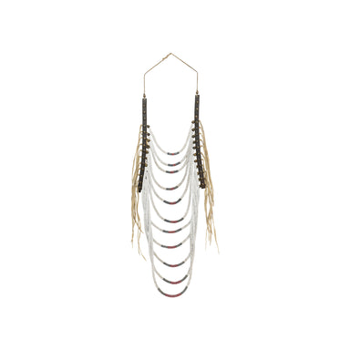 Blackfeet Loop Necklace, Native, Garment, Necklace
