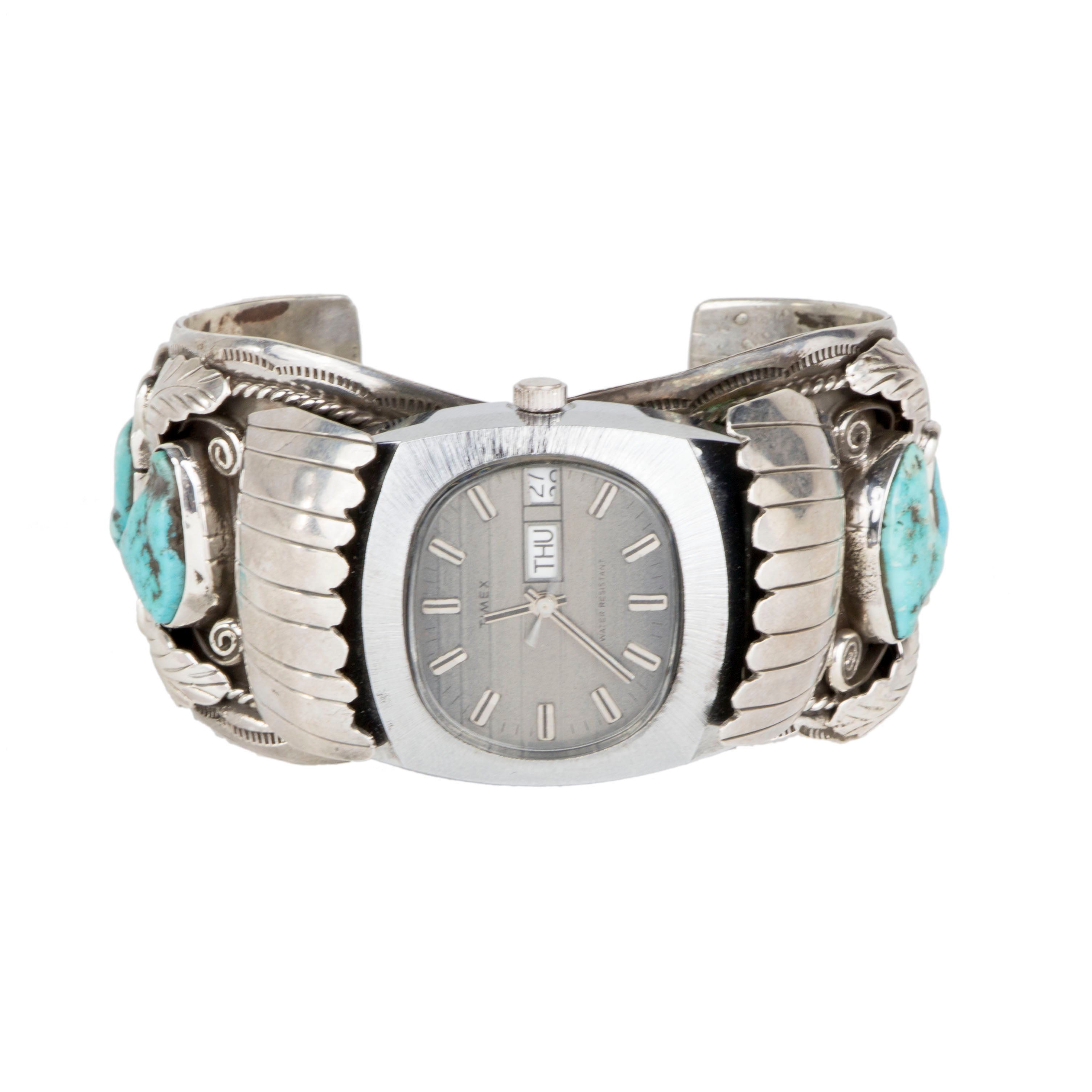 Frank James Navajo Watch Cuff, Jewelry, Watch, Native