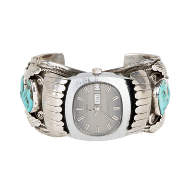 Frank James Navajo Watch Cuff, Jewelry, Watch, Native