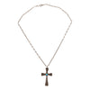 Sand Cast Cross Pendant