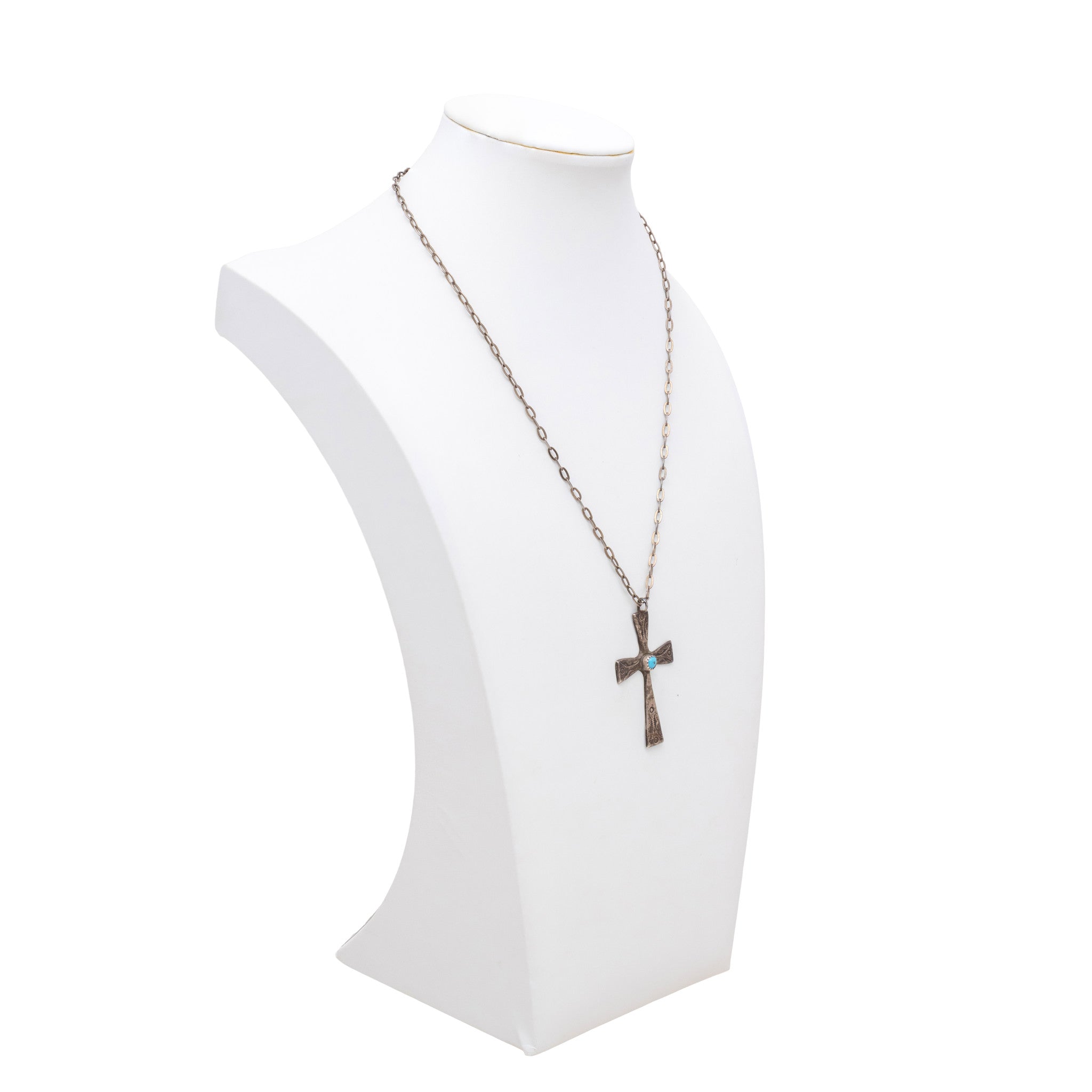 Sand Cast Cross Pendant
