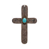 Hand-Stamped Cross Pendant, Jewelry, Necklace, Native