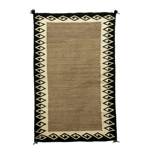 Navajo Crystal Double Saddle, Native, Weaving, Double Saddle Blanket
