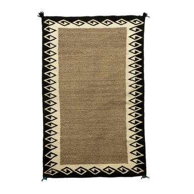 Navajo Crystal Double Saddle, Native, Weaving, Double Saddle Blanket