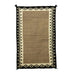 Navajo Crystal Double Saddle, Native, Weaving, Double Saddle Blanket