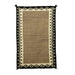 Navajo Crystal Double Saddle, Native, Weaving, Double Saddle Blanket