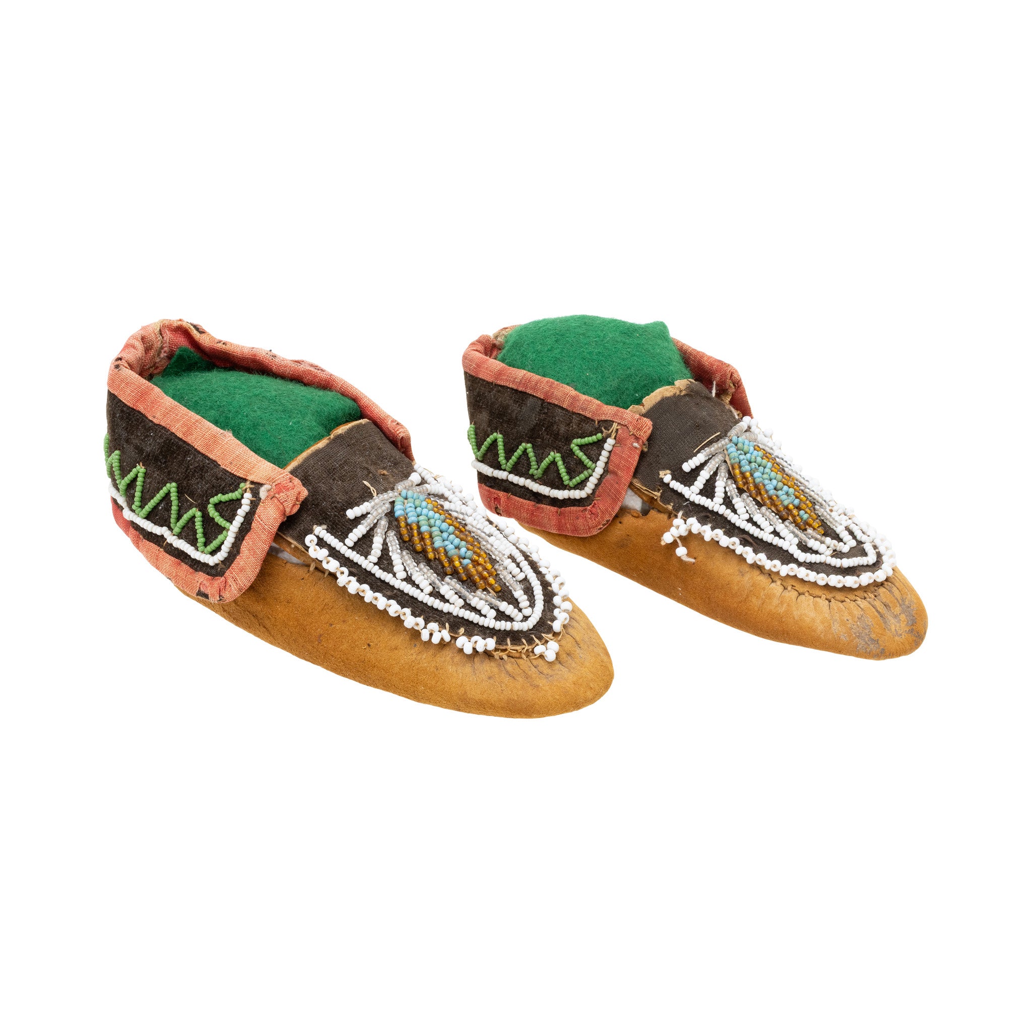 Iroquois Child's Moccasins