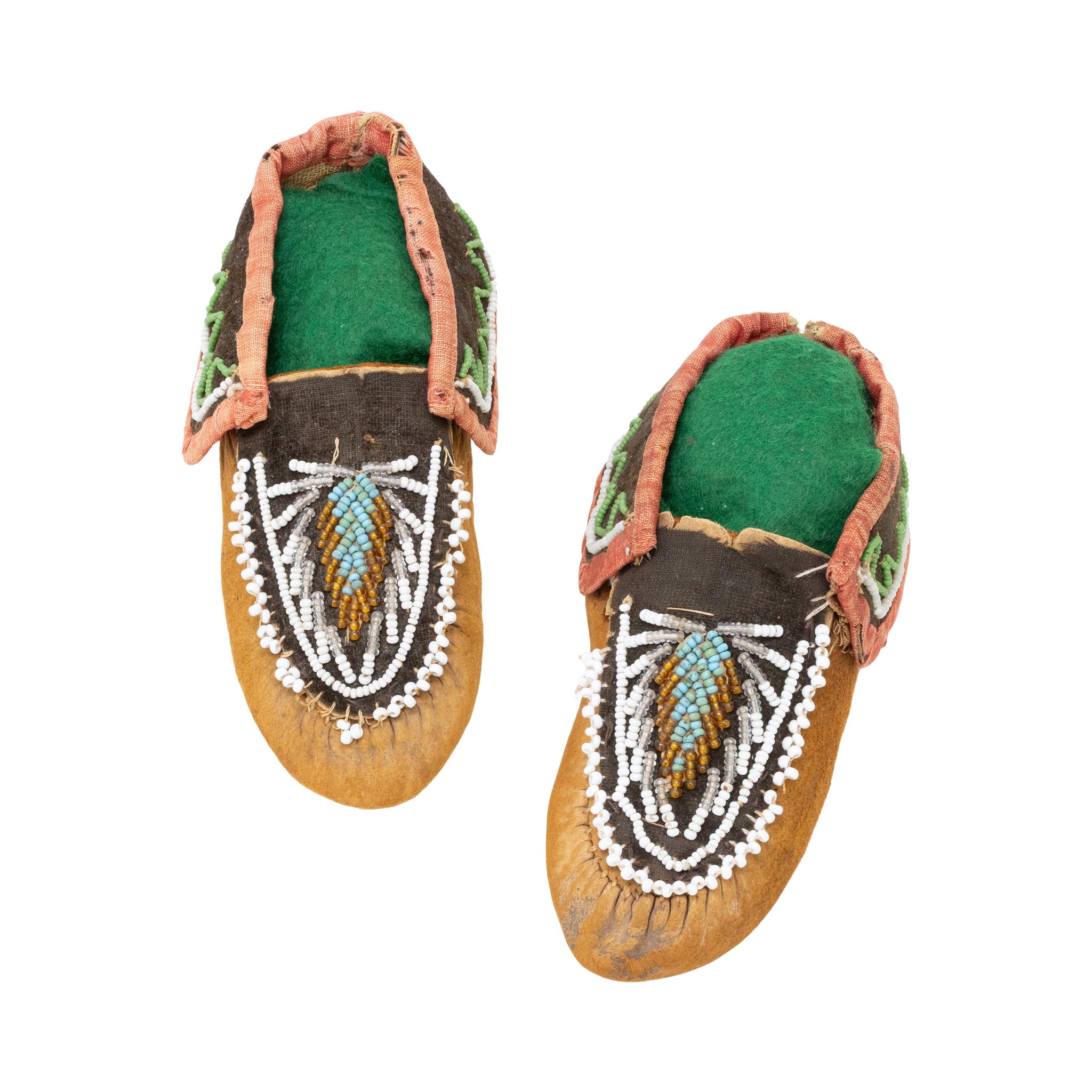 Iroquois Child's Moccasins