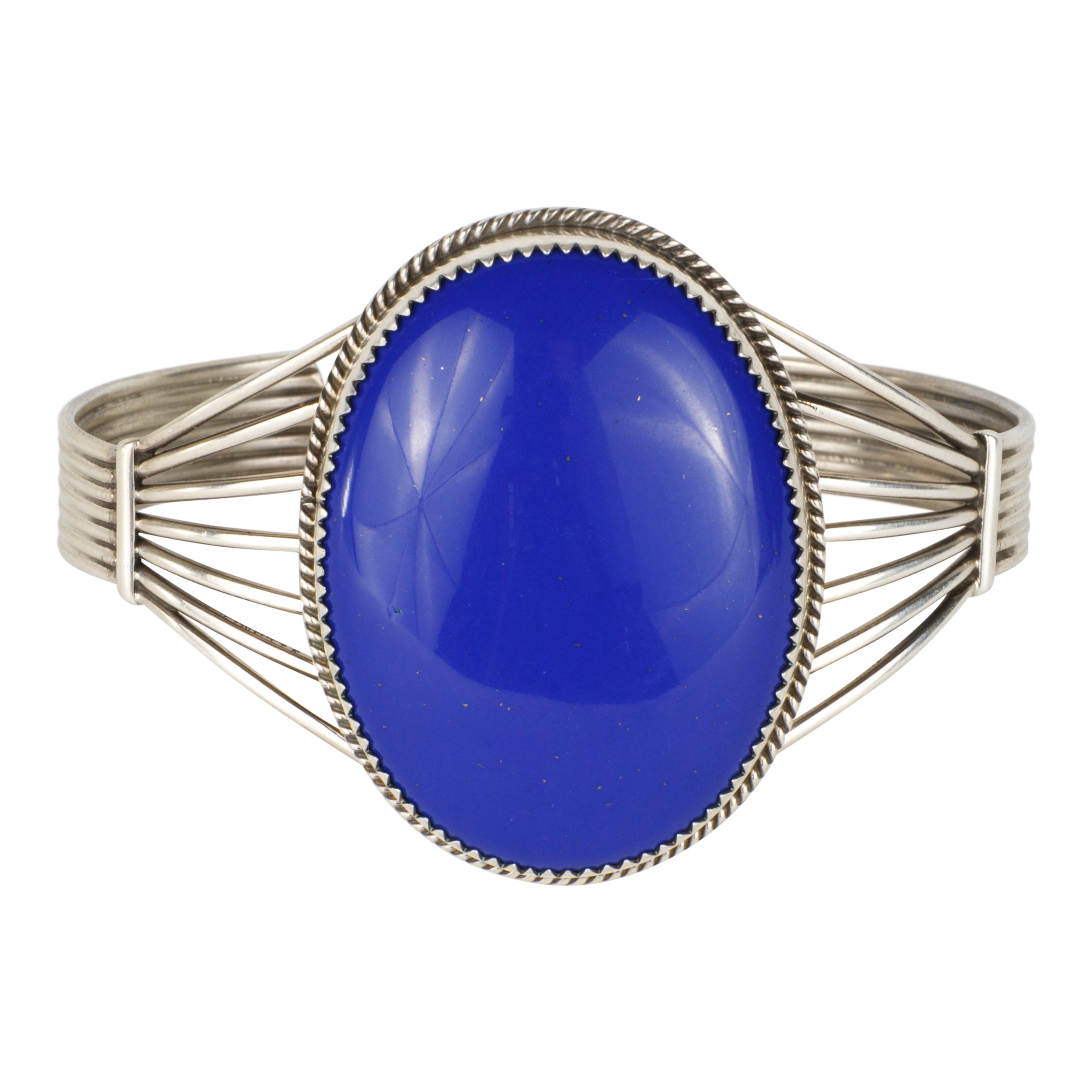 Lapis Bangle, Jewelry, Bracelet, Native