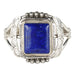 Navajo Square Lapis Bracelet, Jewelry, Bracelet, Native