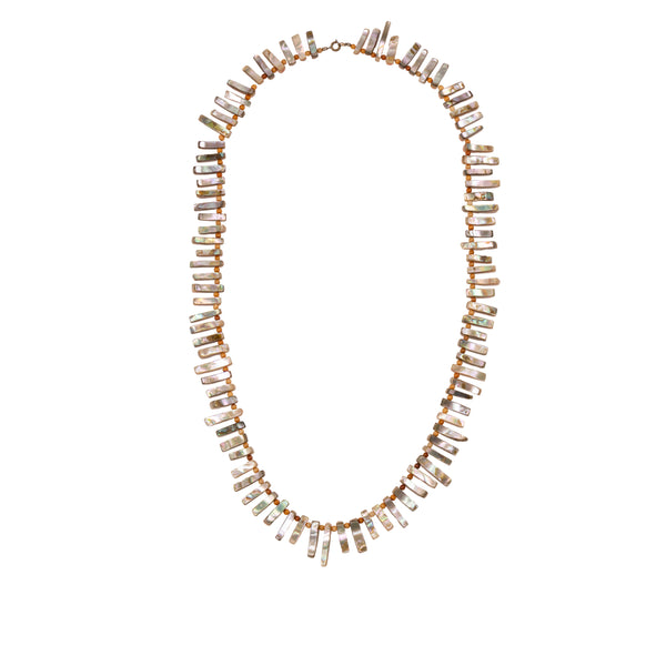 Spiny Oyster Beaded Necklace, Jewelry, Necklace, Native