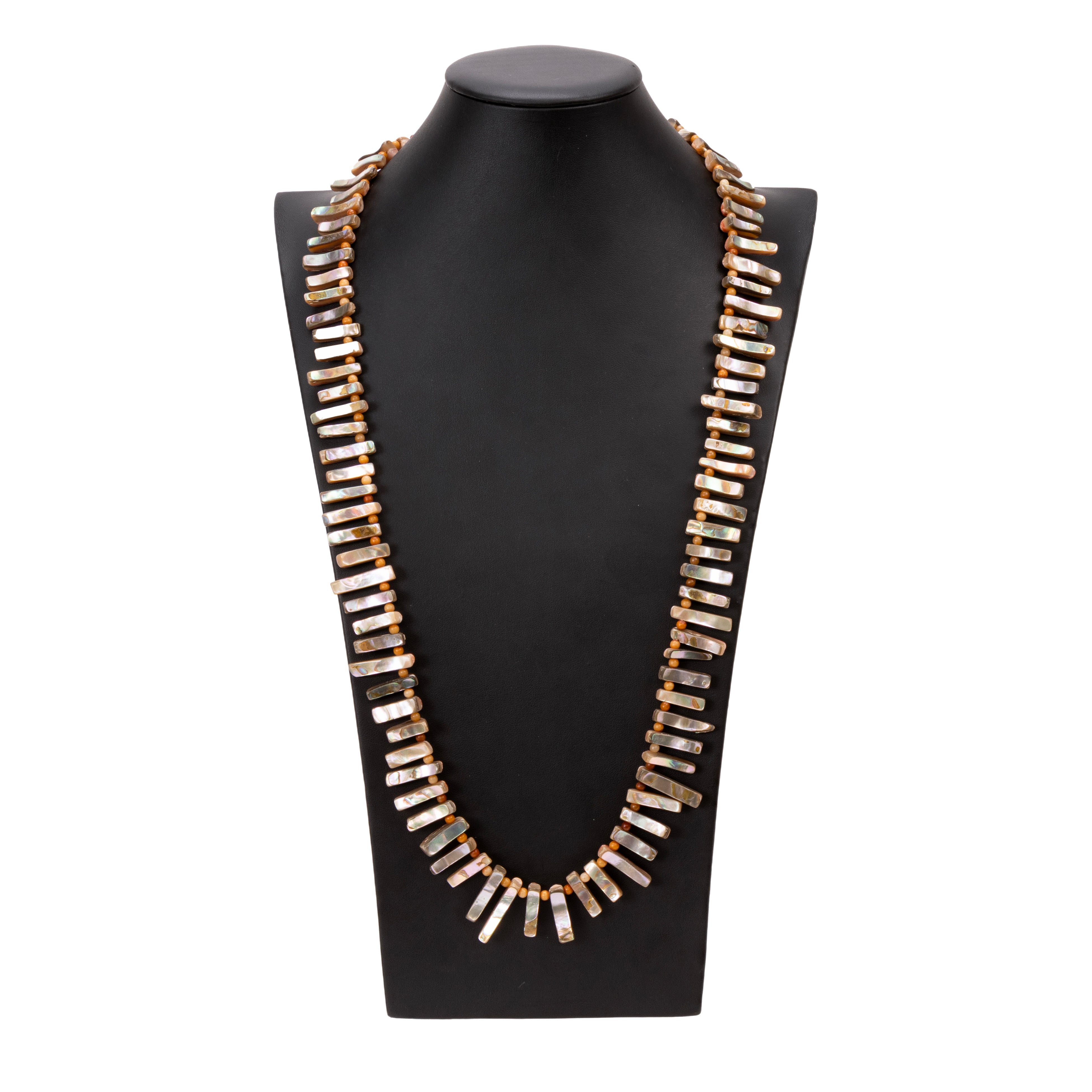 Spiny Oyster Beaded Necklace