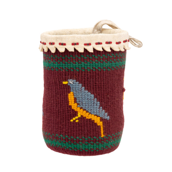 Plateau Sally Bag, Native, Basketry, Vertical