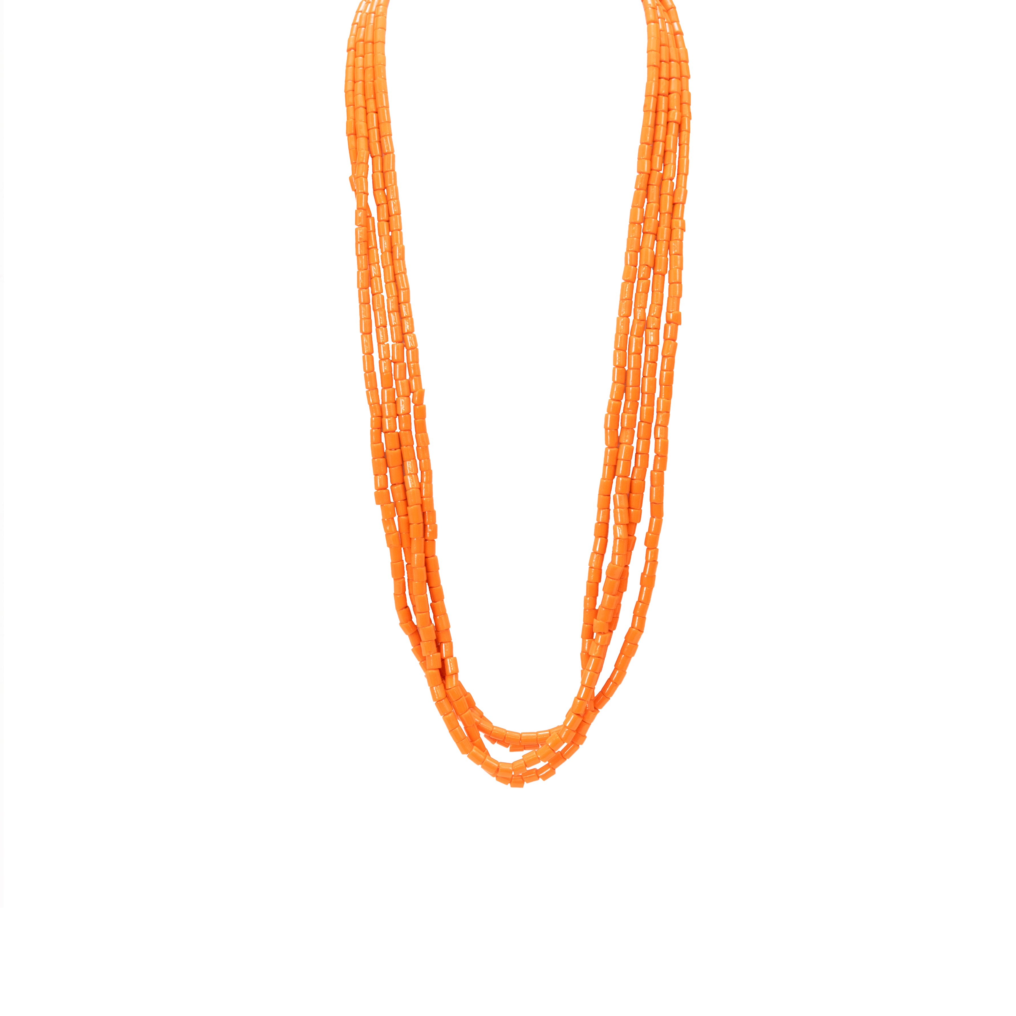 Four Strand Beaded Necklace, Jewelry, Necklace, Native