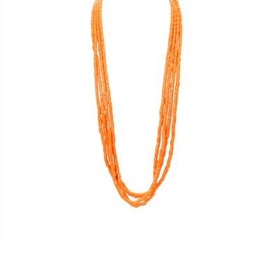 Four Strand Beaded Necklace, Jewelry, Necklace, Native