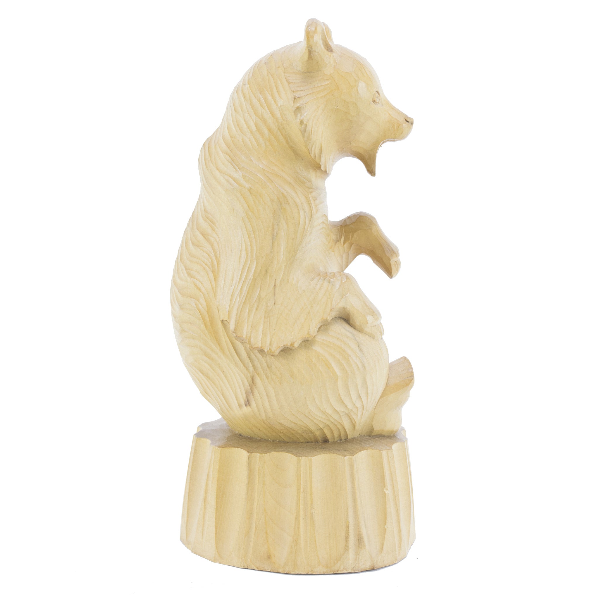 Circus Bear Carving