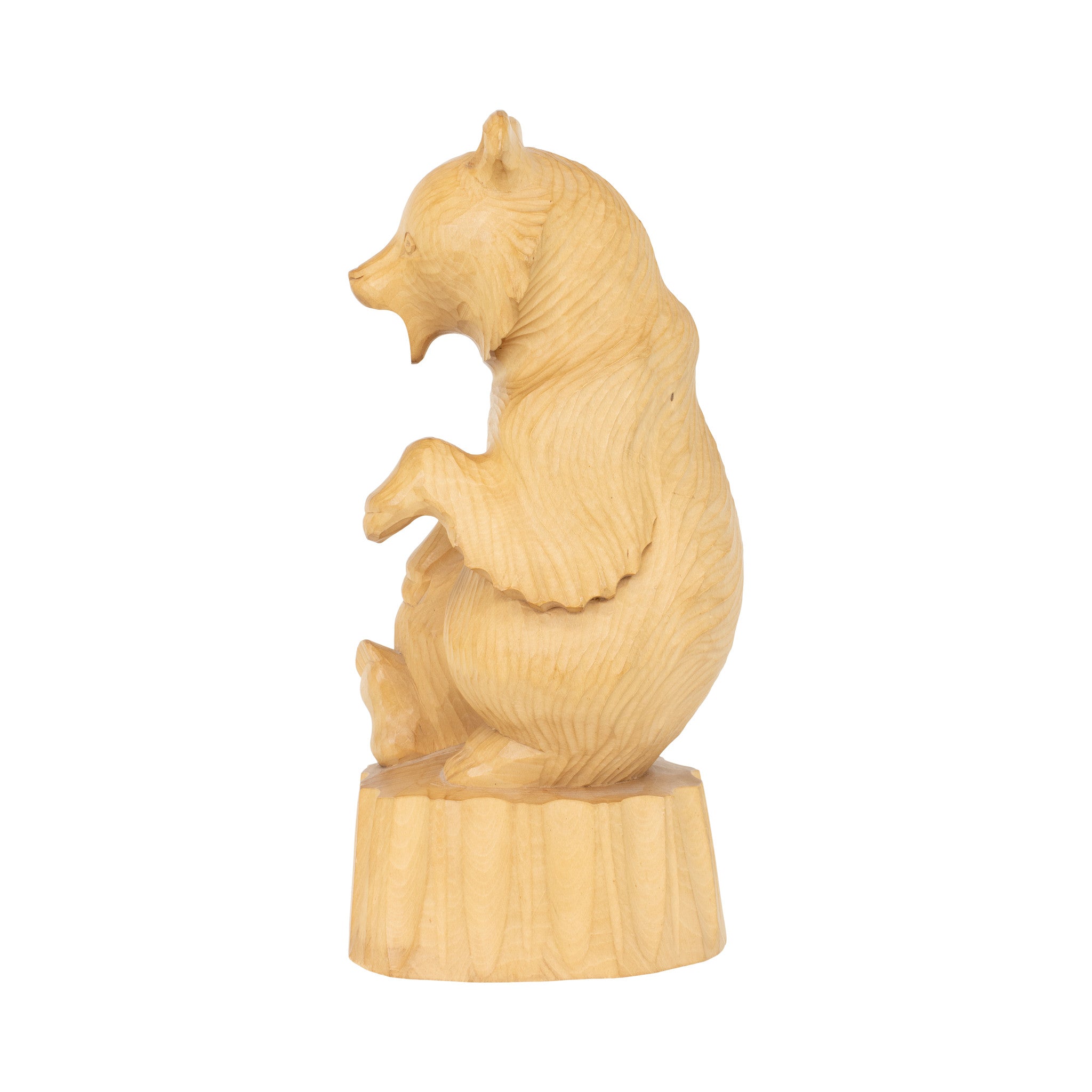 Circus Bear Carving