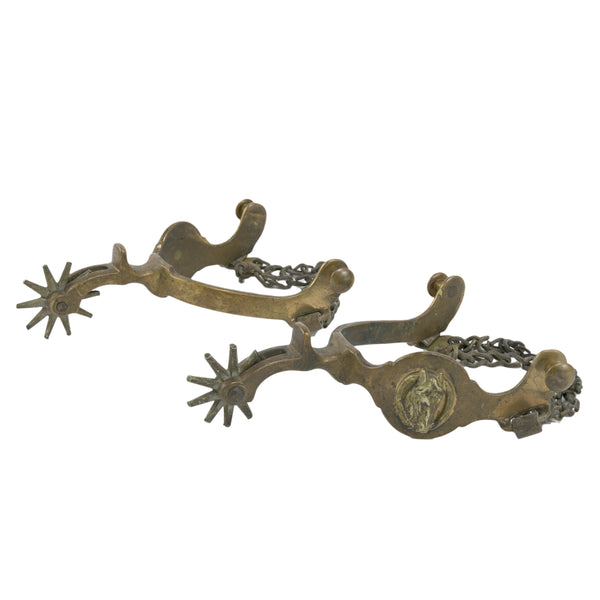 North and Judd Drop Shank Spurs, Western, Horse Gear, Spurs