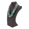 Five Strand Turquoise and Spiny Oyster Necklace