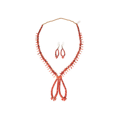 Spiny Oyster Necklace and Earrings, Jewelry, Necklace, Native
