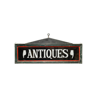 "Antique" Trade Sign, Furnishings, Decor, Trade Sign