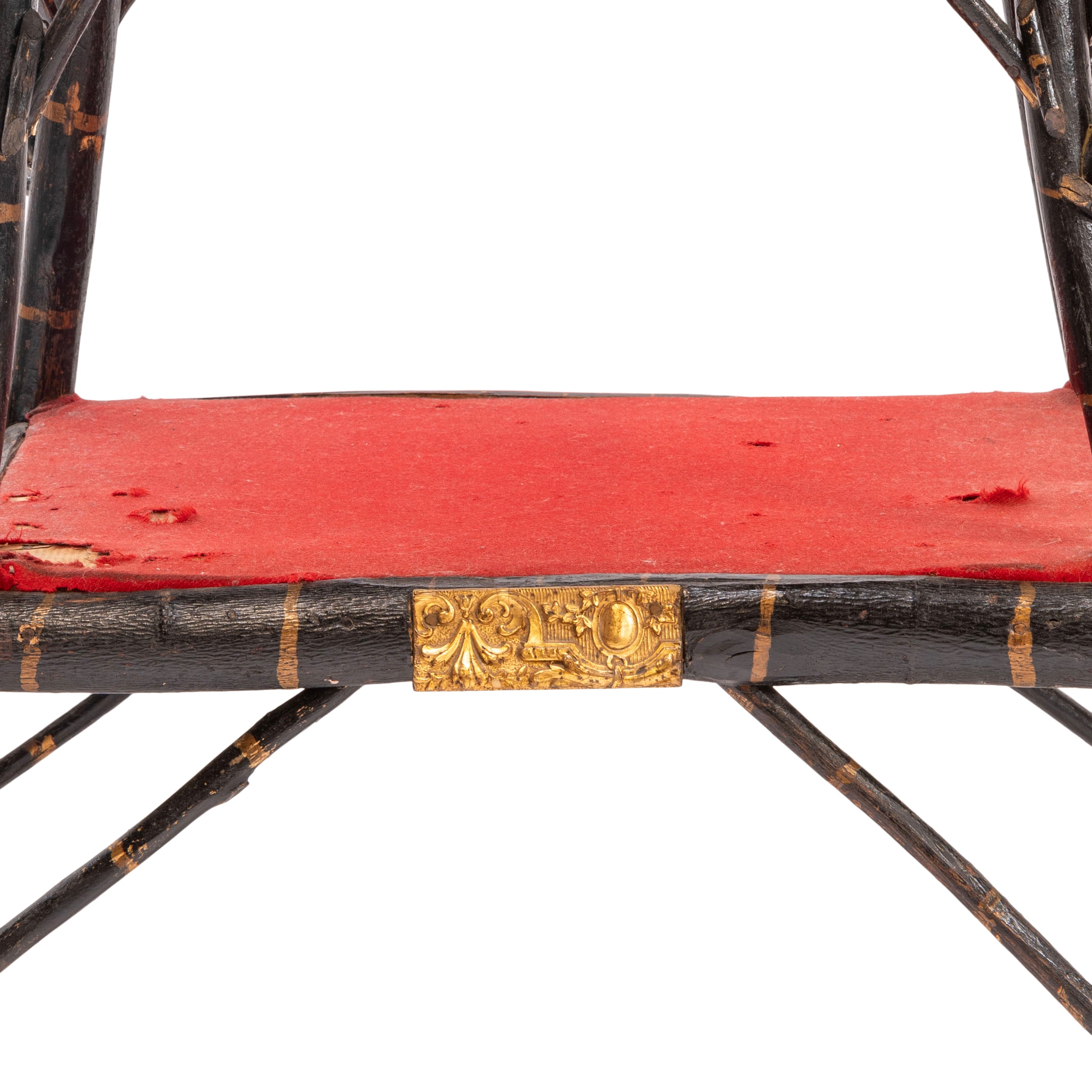 Folk Art Twigwork Table