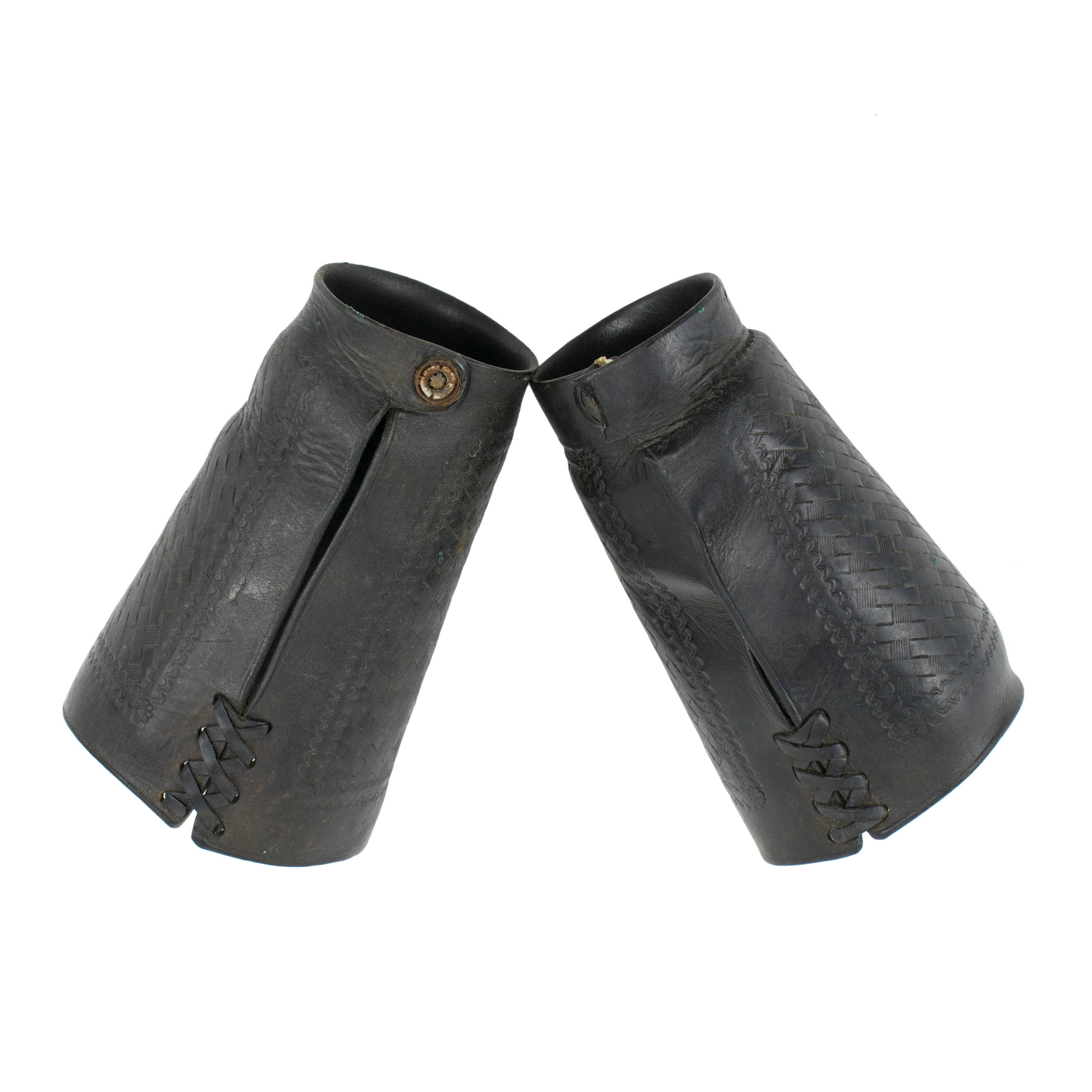 Basket Weave Cowboy Cuffs
