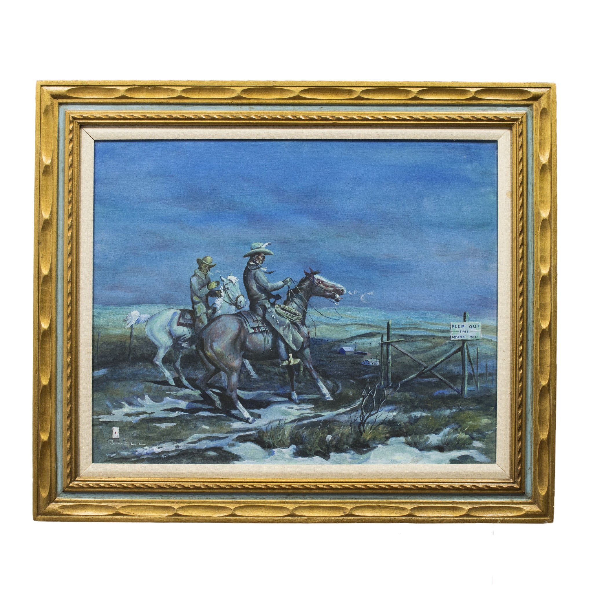 "Keep Out-This Means You" by Ace Powell