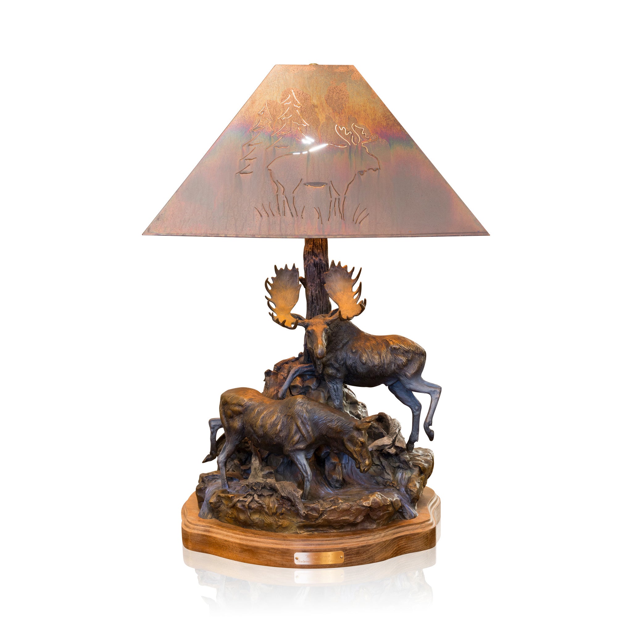 Moose Creek By Danny Edwards, Fine Art, Bronze, Limited