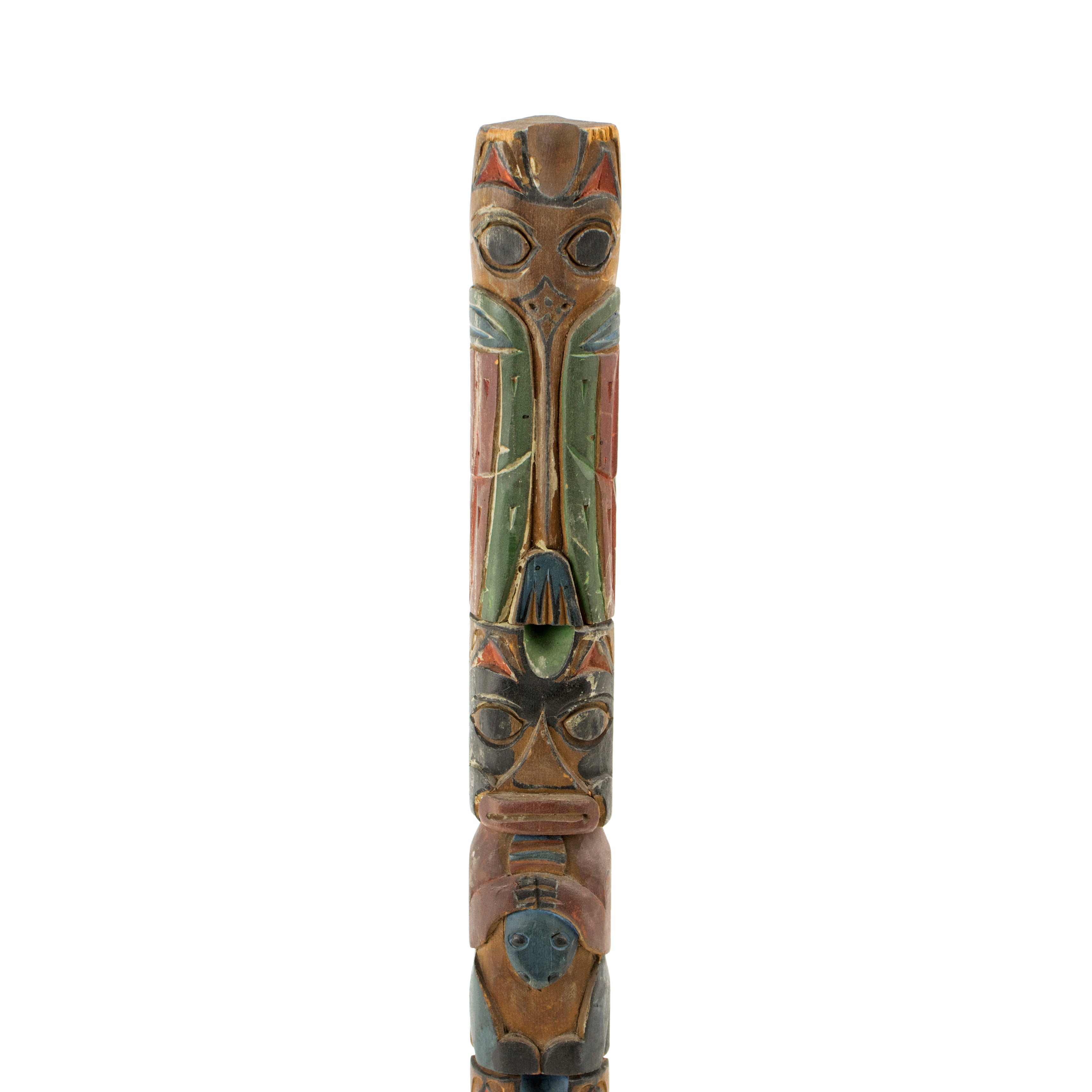 Multifigure Tlingit Totem