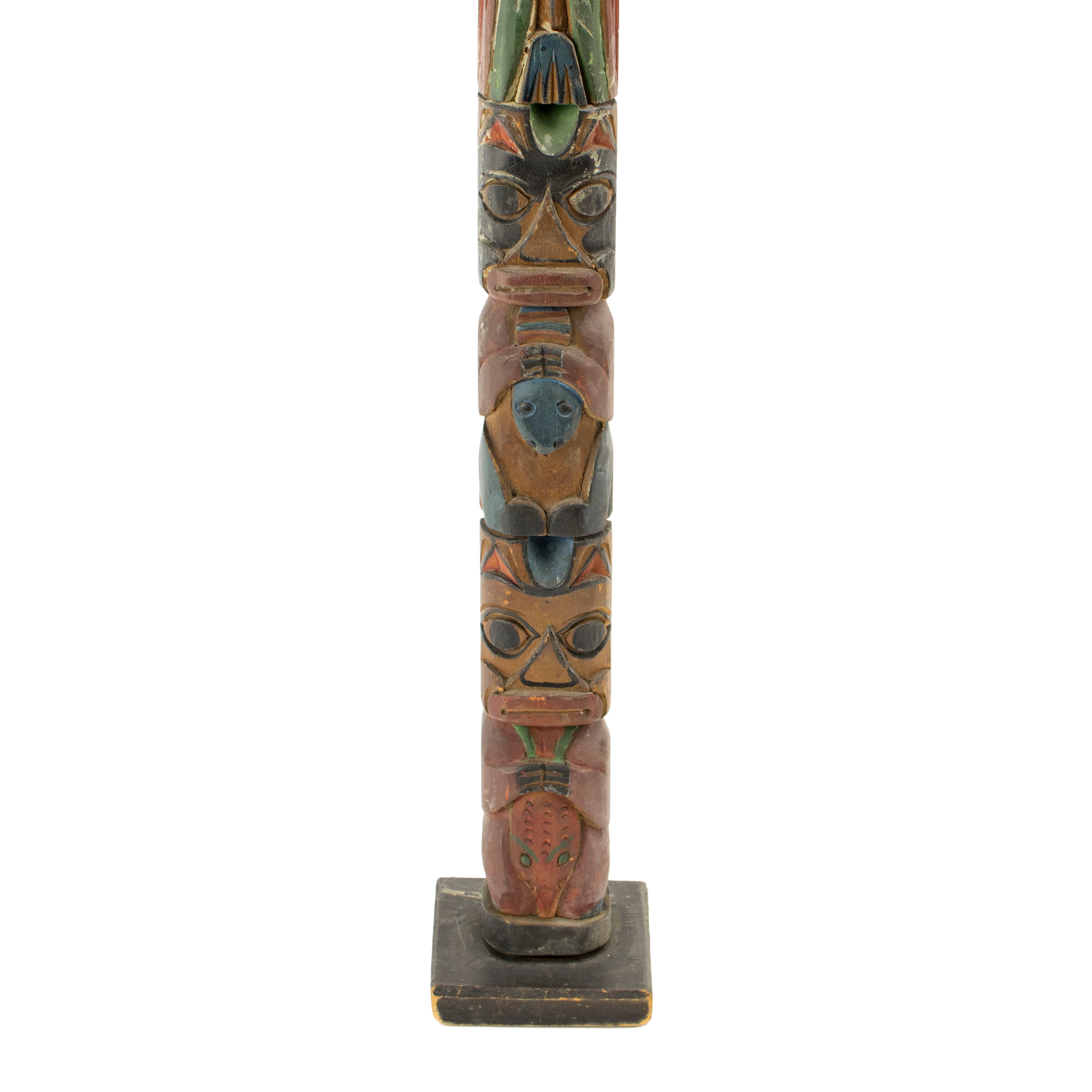 Multifigure Tlingit Totem