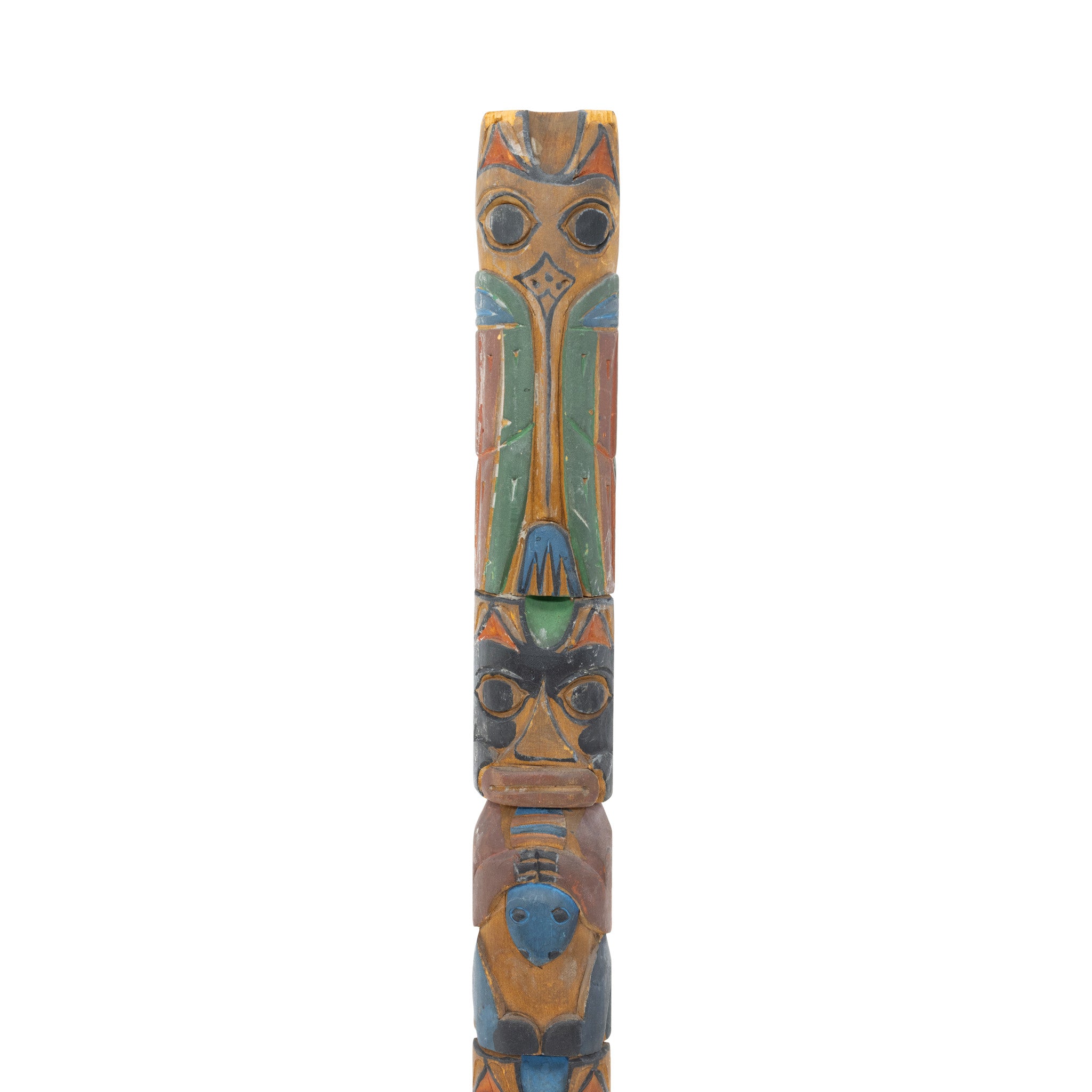 Multifigure Tlingit Totem