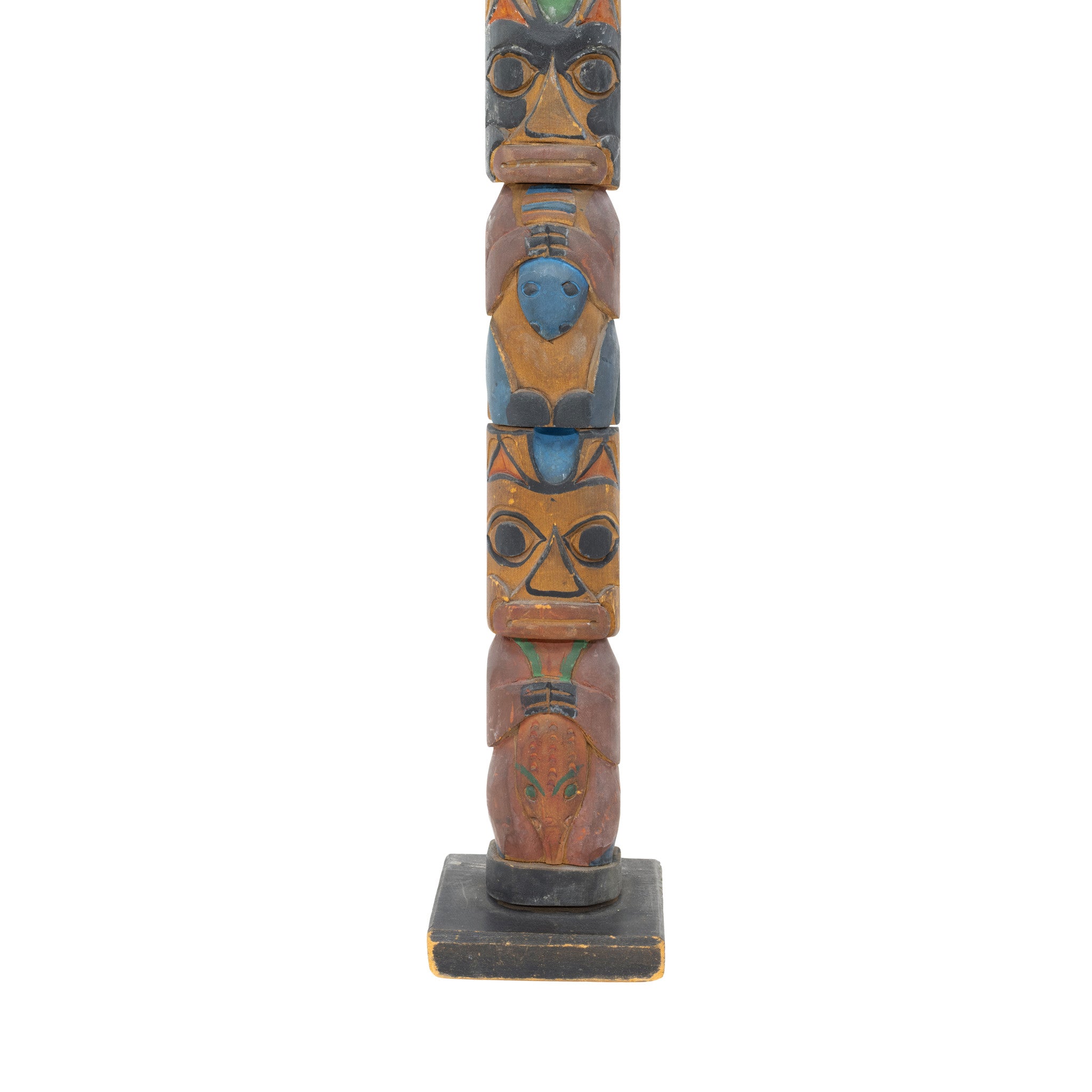 Multifigure Tlingit Totem