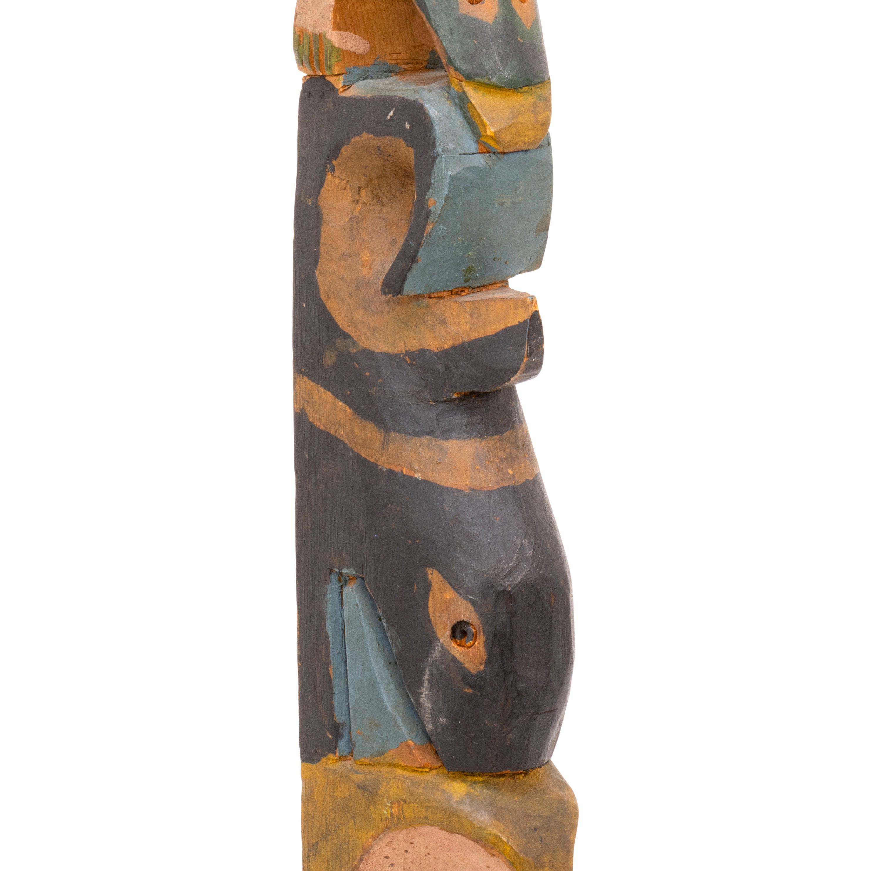 Nuu-chah-nulth Four Figure Model Totem