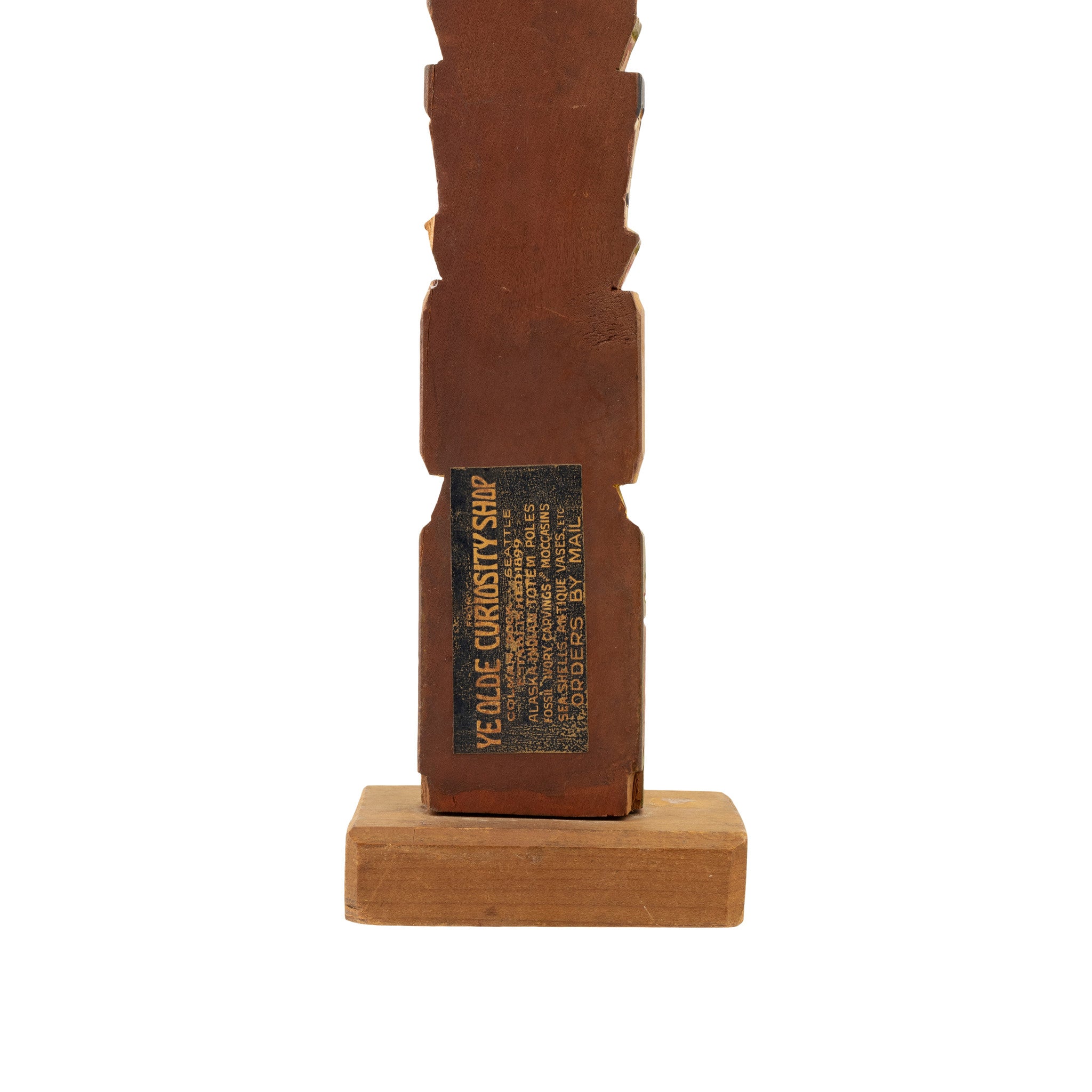 Coast Salish Model Totem