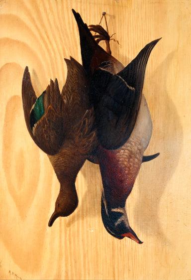 “Nature Morte Trompe l’Oeil” by Addison Thomas Millar, Fine Art, Painting, Sporting