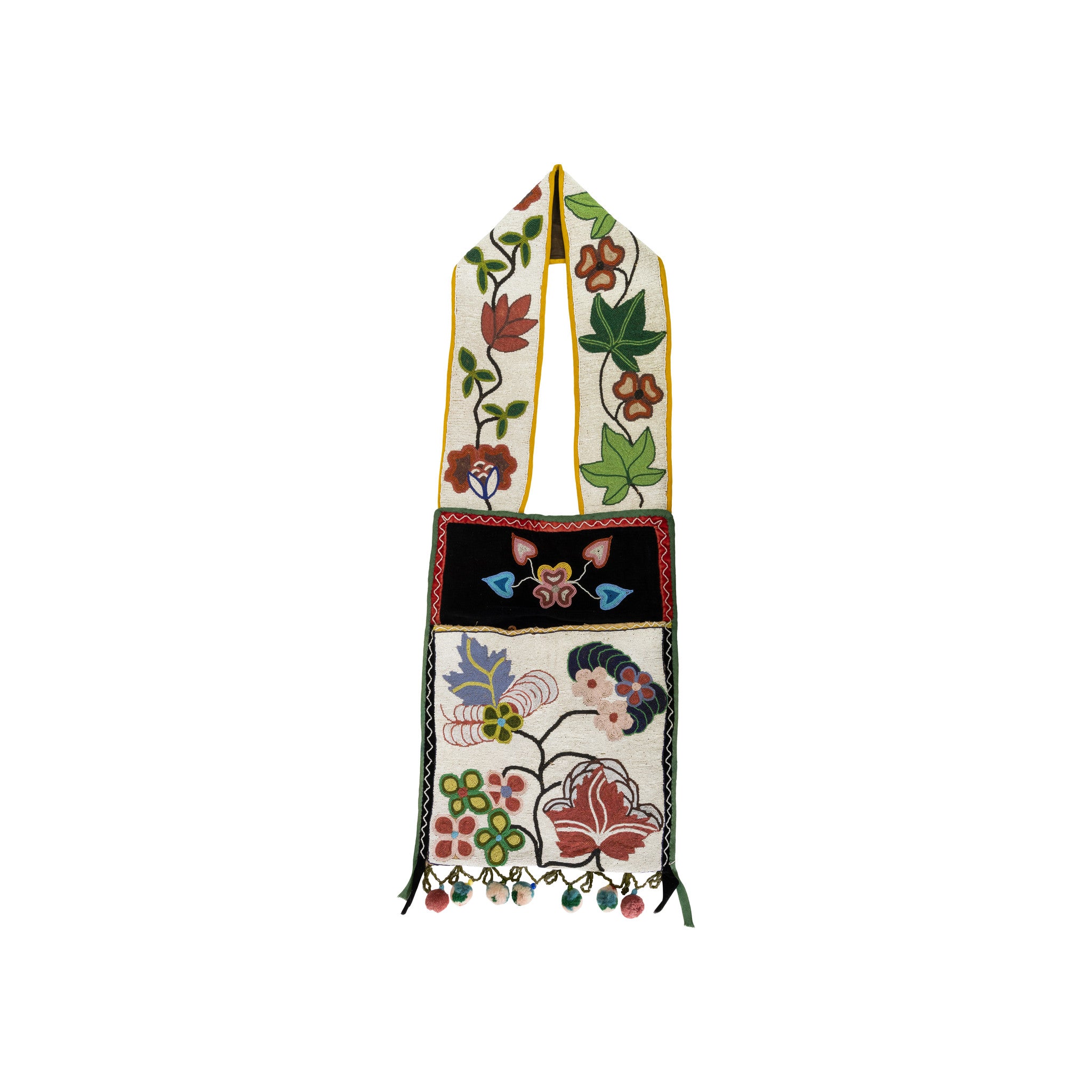 Assiniboine Bandolier, Native, Bag, Bandolier Bag