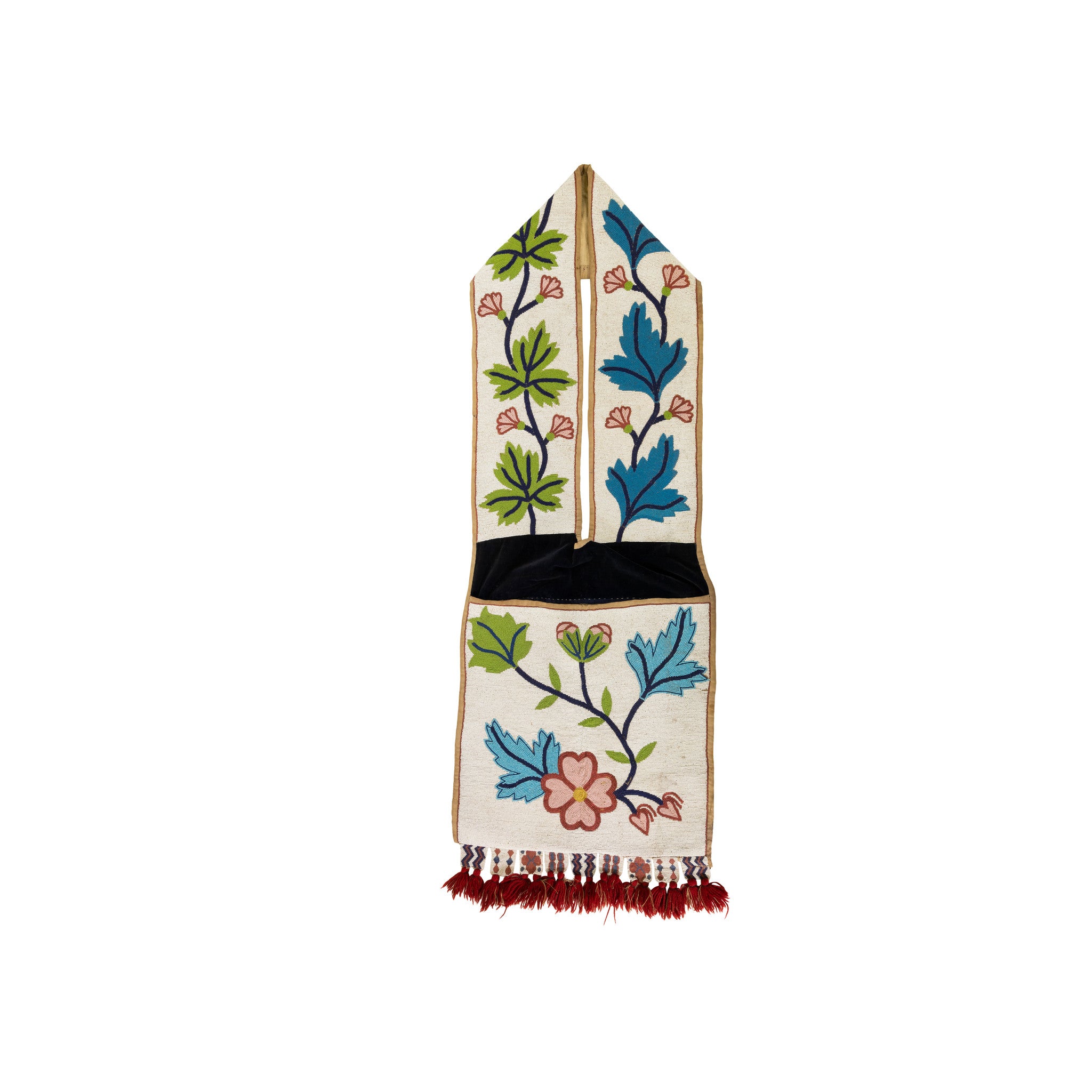 Assiniboine Bandolier, Native, Bag, Bandolier Bag