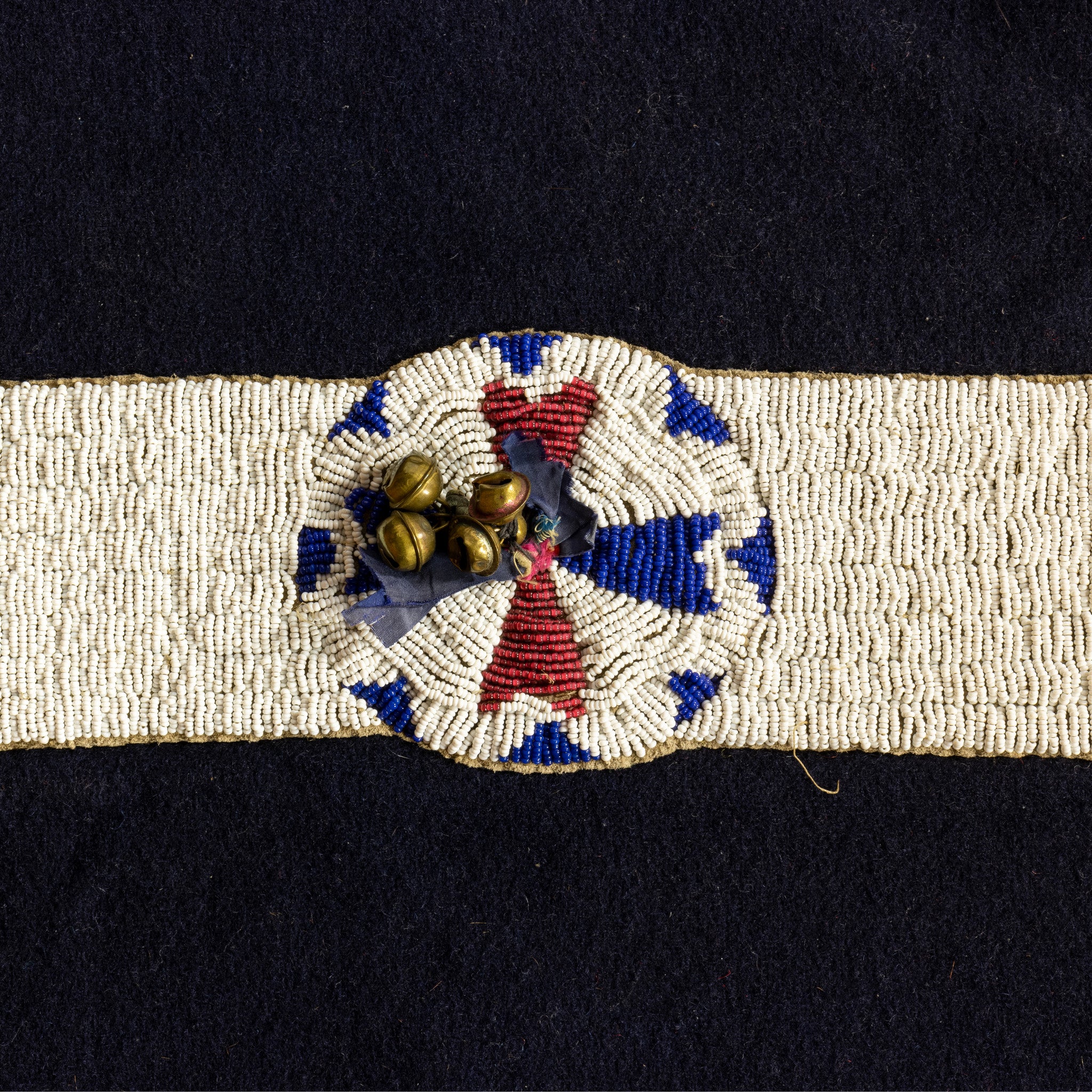 Sioux Beaded Blanket Strip