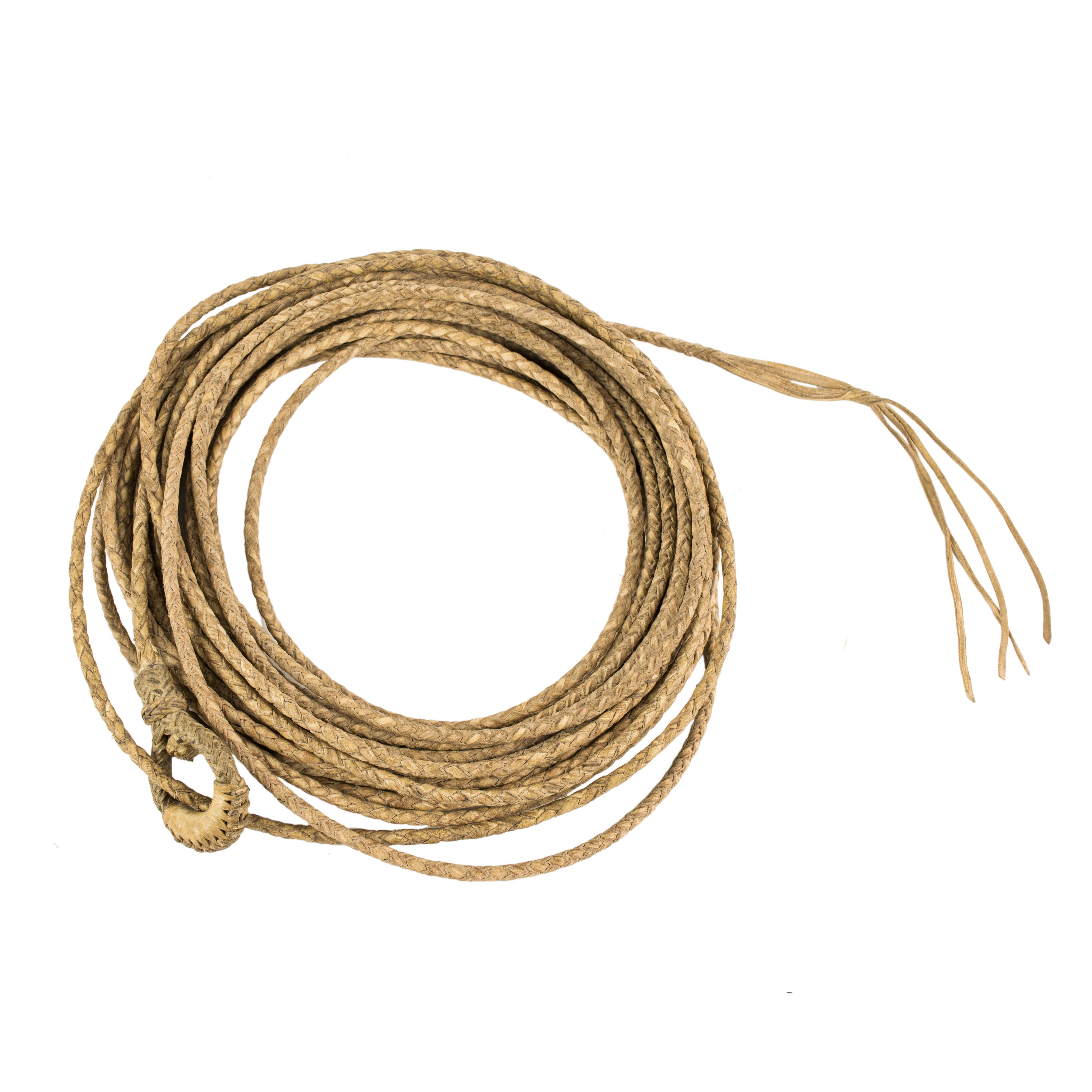 Braided Rawhide Riata, Western, Horse Gear, Riata