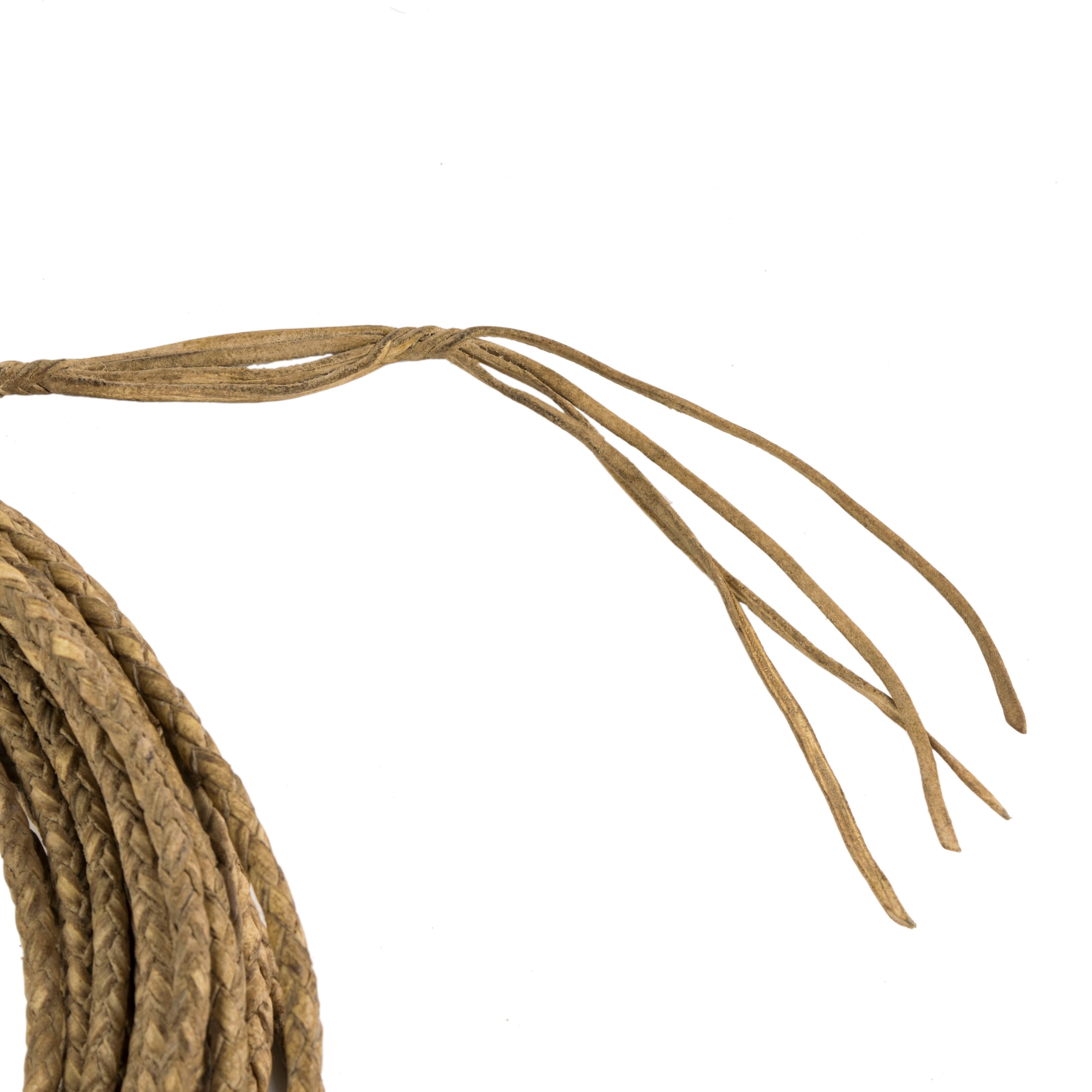Braided Rawhide Riata