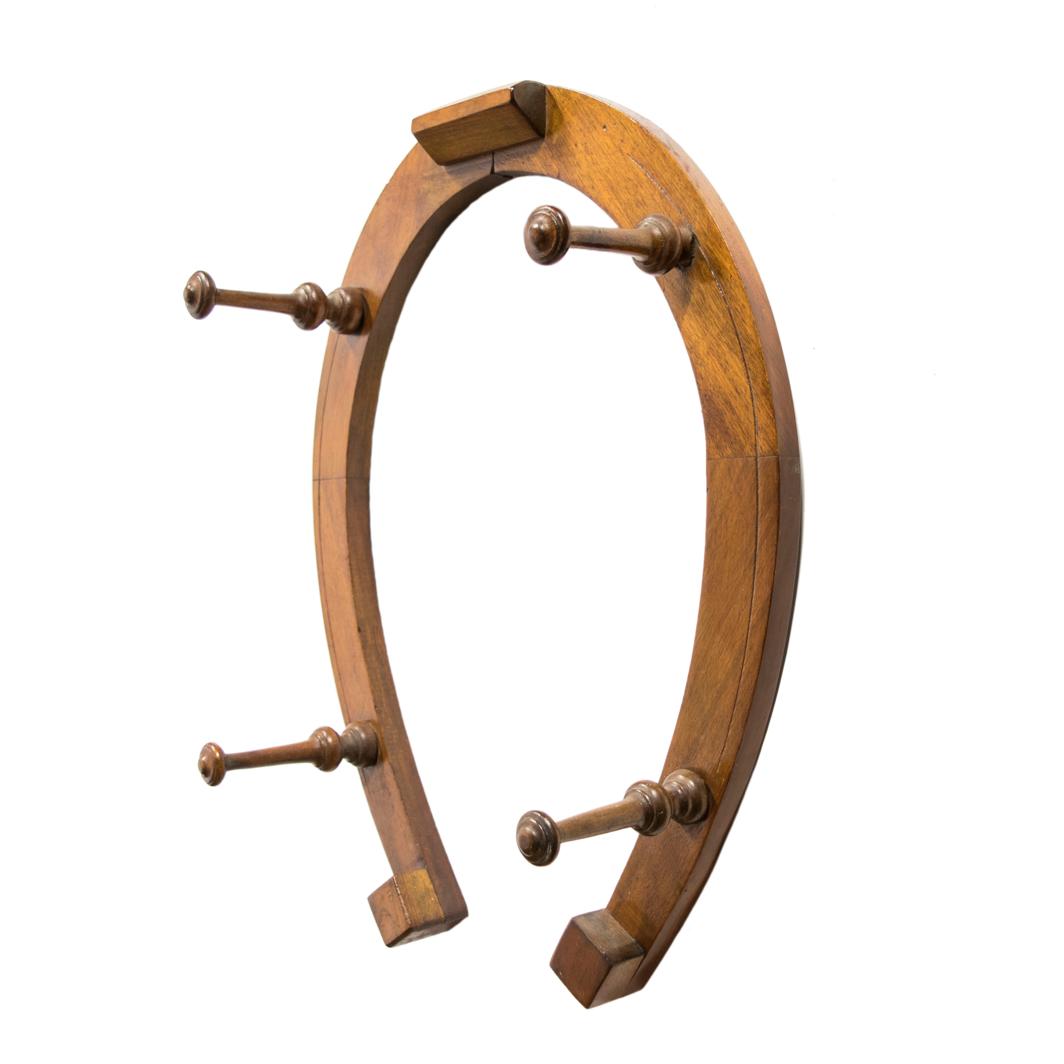Horseshoe Hat Rack