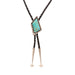 Blue Gem Bolo, Jewelry, Bolo Necktie, Native